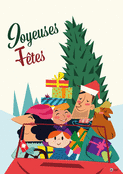 Joyeuses f&ecirc;tes en famille tr&eacute;pidante !